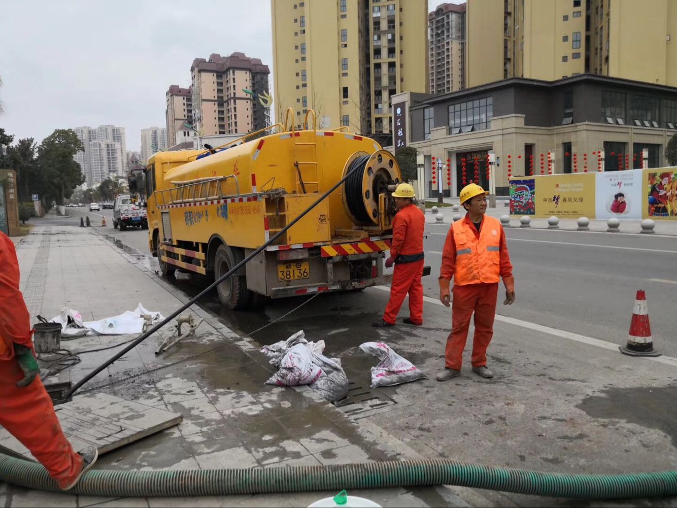 裕安排污管道清淤-管道清洗