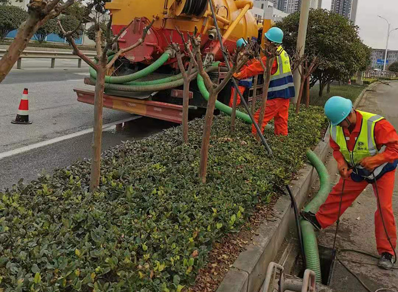 裕安市政管道清淤